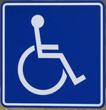 Wegweiser für Menschen mit Behinderung